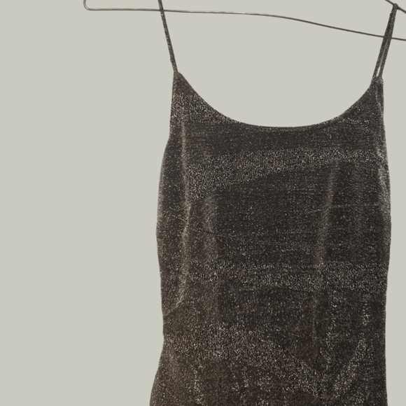 Silver sparkly gown - Picture 1 of 6